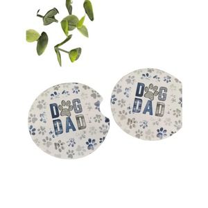 Car Coaster Set Dog Dad